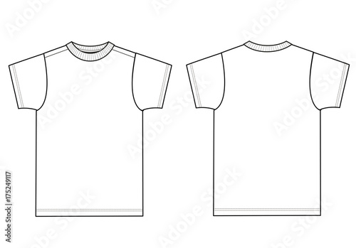 garment sketch tee fashion industry