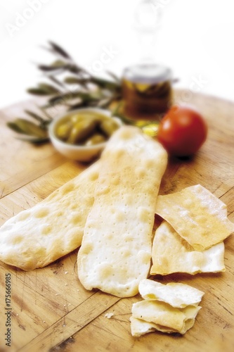 Mother-in-laws tongues, Lingue di suocera, flatbread