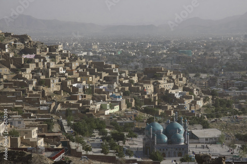 View of central Kabul