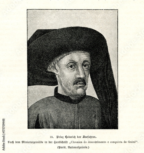 Prince Henry the Navigator (from Spamers Illustrierte Weltgeschichte, 1894, 5[1], 37)