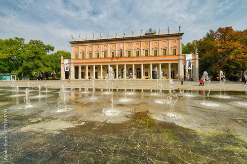 XIX century fountain in Reggio Emilia