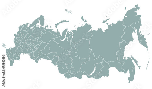 vector map of Russia