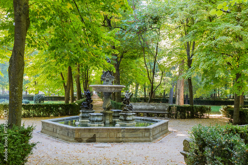 the Gardens of Aranjuez, in the Spanish province of Castilla and Mancha