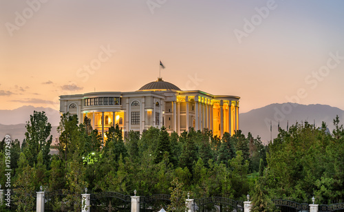 Palace of Nations, the residence of the President of Tajikistan, in Dushanbe