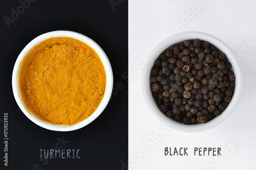 Turmeric and black pepper