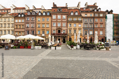 Houses features in Warsaw