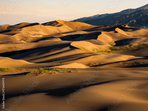 Desert Dunes at Sunrise
