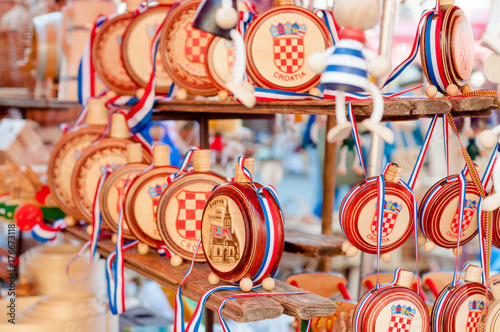 Croatian Souvenirs ( Wooden canteens) 