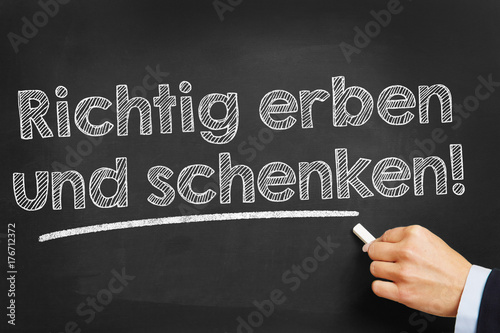 Richtig erben und schenken