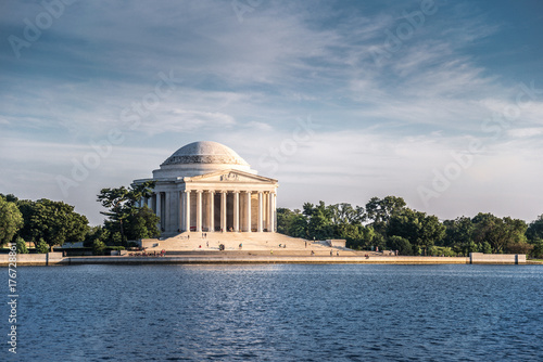 Jefferson Memorial in evening, Washington DC, USA