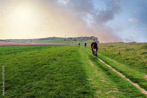 chemin de randonnée sur le cap