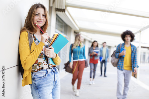 Teenagers friends friendship students concept