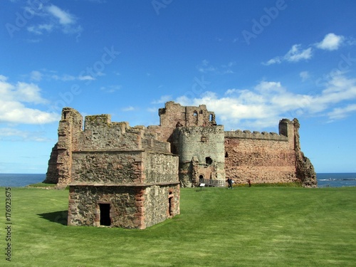 Tantallon Castle, East Lothian.