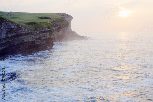 photographs of cantabria and Asturias showing their animal landscapes and architecture