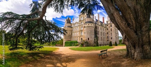 One of the most beautiful and mysterious castles of France - Chateau de Brissac ,Loire valley