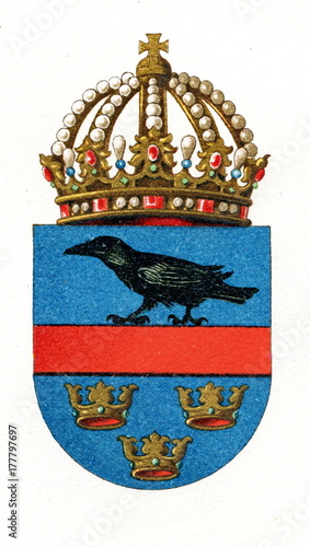 Coat of arms of Galicia (Austro-Hungarian Empire) (from Meyers Lexikon, 1896, 13/298/299)