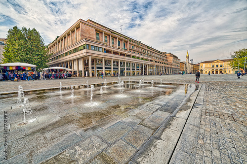 square in Reggio Emilia