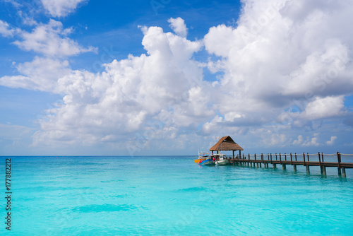 Cozumel island beach Riviera Maya Mexico