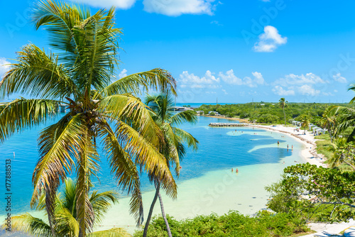 Bahia Honda State Park - Calusa Beach, Florida Keys - tropical coast with paradise beaches - USA