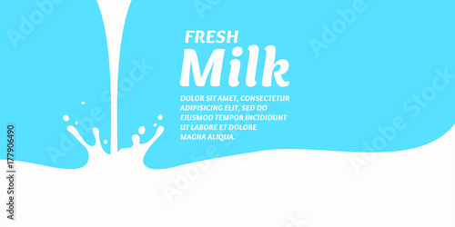 The original concept poster to advertise milk.