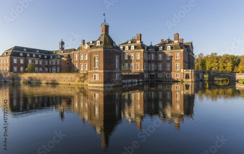 Nordkirchen moated castle in Germany, known as the Versailles of Westphalia