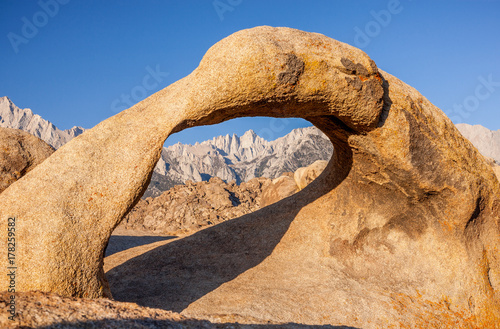 Mt. Whitney through arch