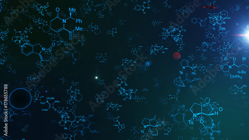 Holographic Molecule and Atom Structures