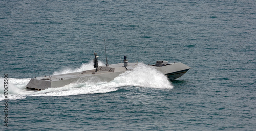 Singapore Navy's new high speed naval interceptor