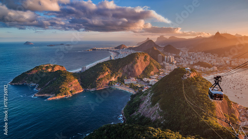 Sunset on Rio from the Sugar Loaf
