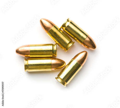 9mm pistol bullets.