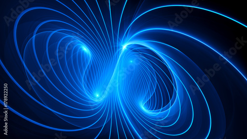 Mysterious electromagnetic field background