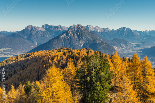 Autumn in the Alps in Tirol, Austria