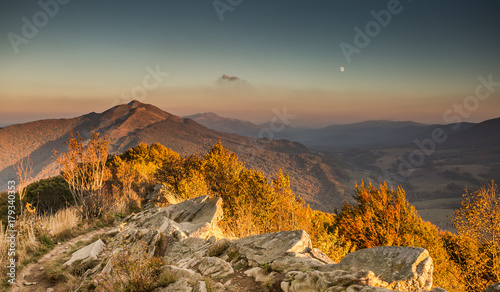 Piękne góry w Polsce - Bieszczady