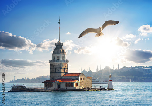 Maiden Tower in Turkey