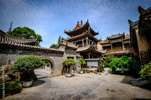 Courtyard of the Chinese mosque of Xi'an