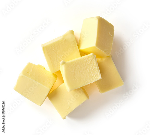 Pieces of butter