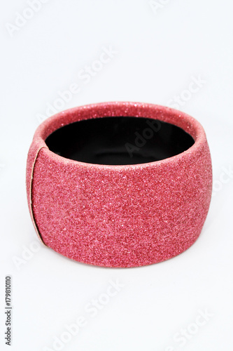 pink bracelet