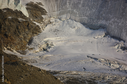 ghiacciaio alpino nel Parco Nazionale del Gran Paradiso