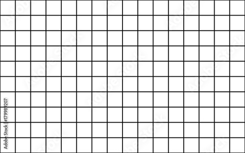 grid. seamless pattern. vector illustration background. Black large square cell simple graphic grid