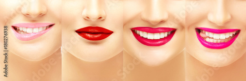 Multi-colored lips