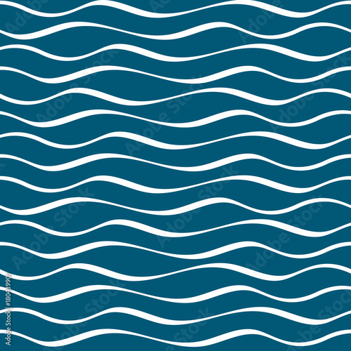 Abstract Wave Seamless Pattern
