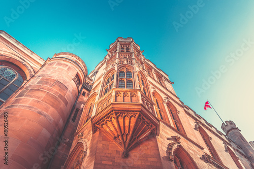 historic buildings in Cambridge, UK 