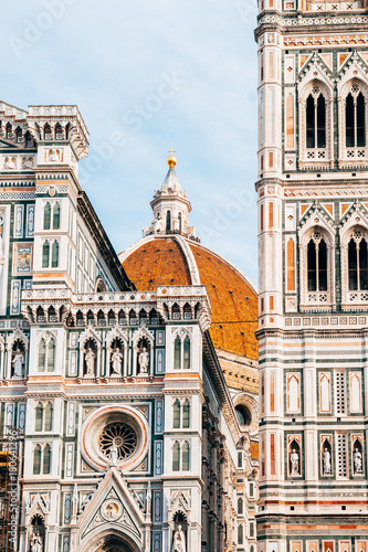 famous duomo cathedral of florence, italy