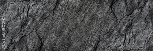 horizontal black stone texture for pattern and background