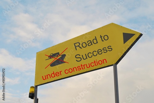 Road to success under construction
