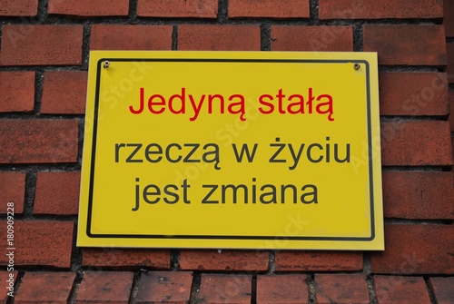 Jedyna stałą rzecz