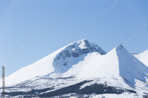 Montaña en Harstad, Noruega