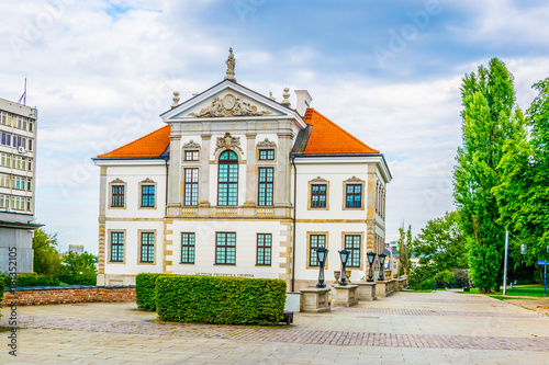 Frederic Chopin Museum at the Ostrogski Palace building in Warsaw, Poland