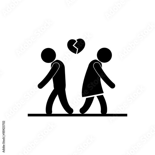 fall out of love icon