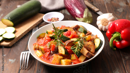 ratatouille,healthy vegetarian meal